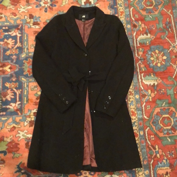 H&M Jackets & Blazers - HM black coat